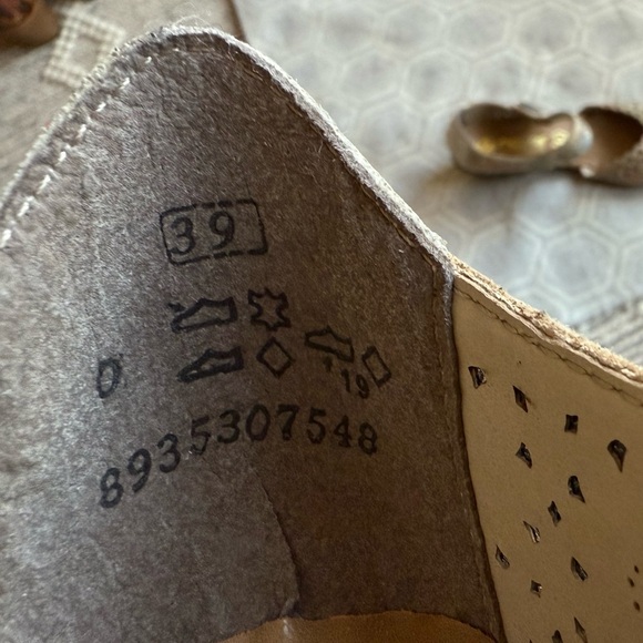 RIEKER Mirjam 53 Mary Jane Leather Pumps Beige Multi Women’s EU 39 / US 8 - Picture 11 of 16